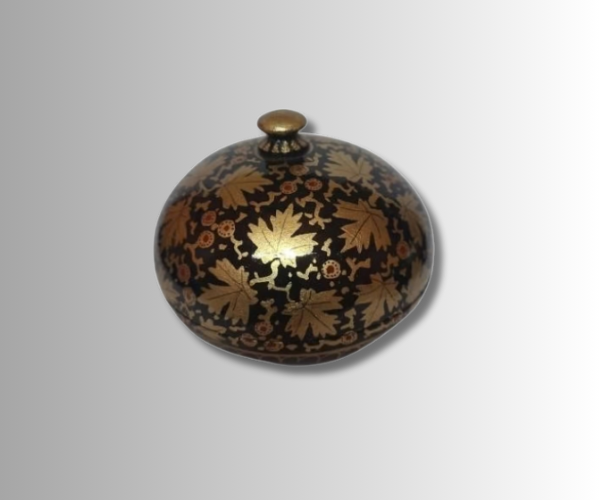 PAPIER MACHIE POWDER BOX